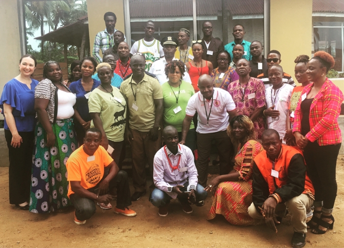 Liberia Retreat Group Photo April 2018