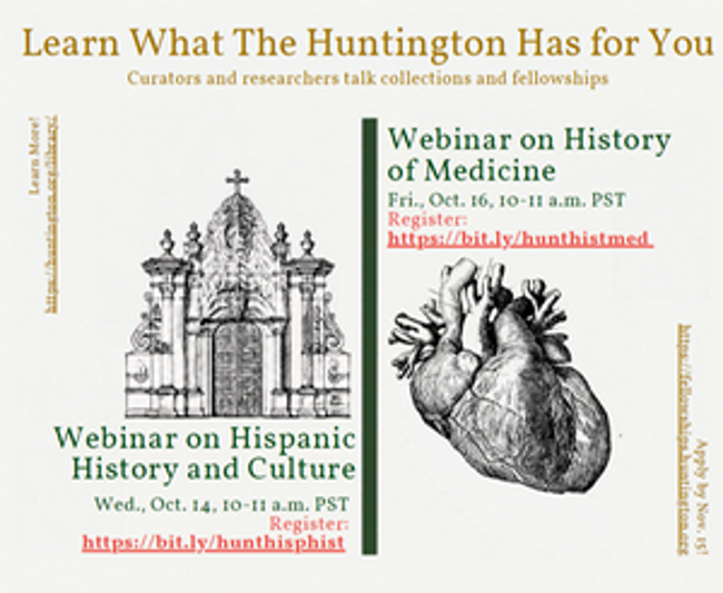 Image of flyer for the H