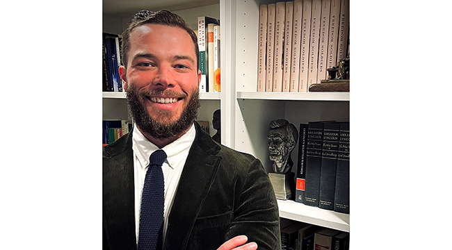 Dr. Jonathan Lande in his office