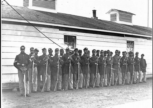 Soldiers, Library of Congress Image
