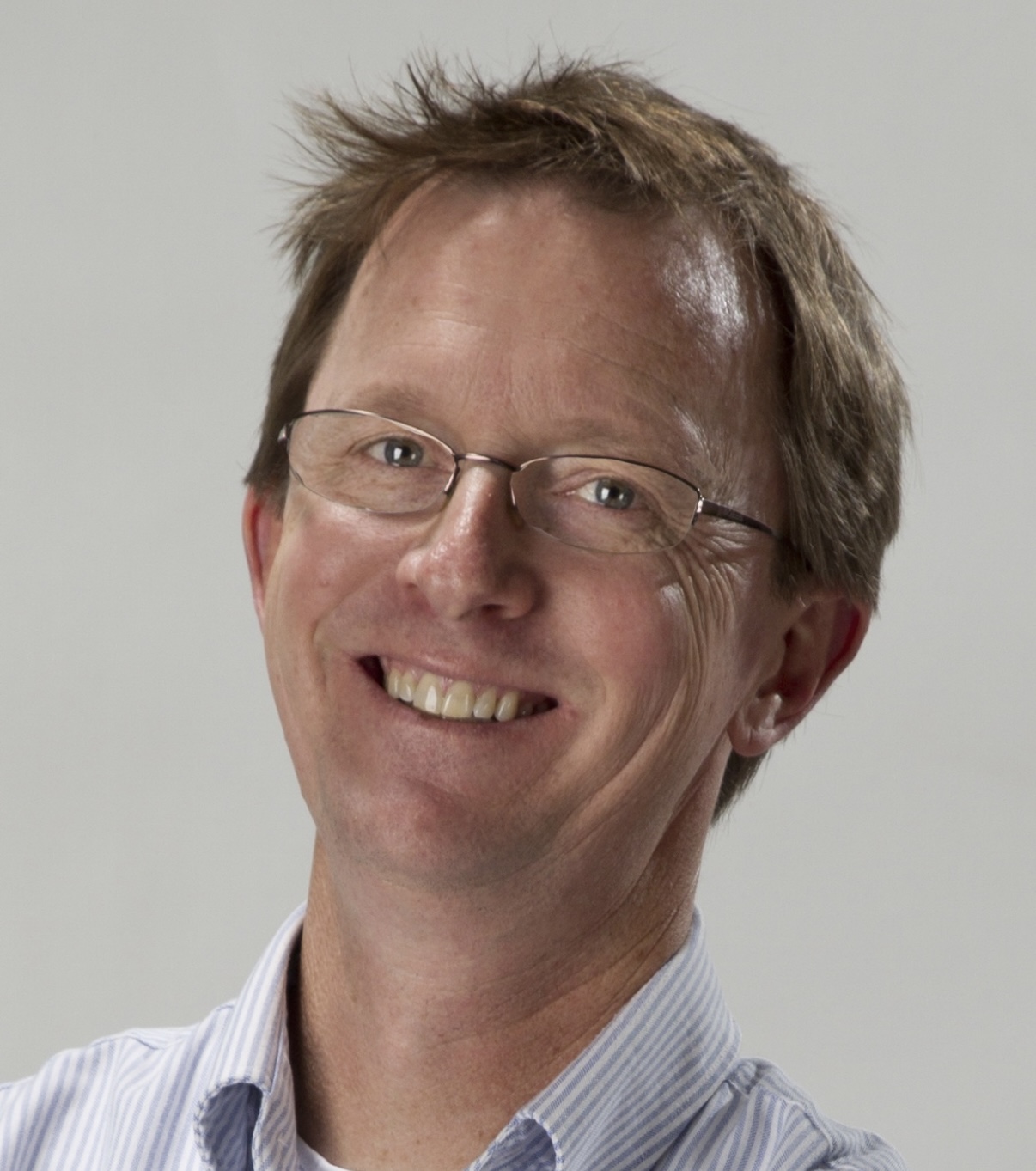 Professional studio portrait taken of Dave Bangert