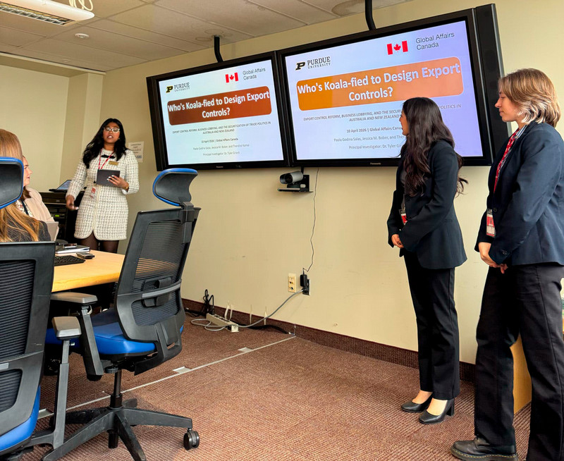 The Export Controls Research Team presents their work