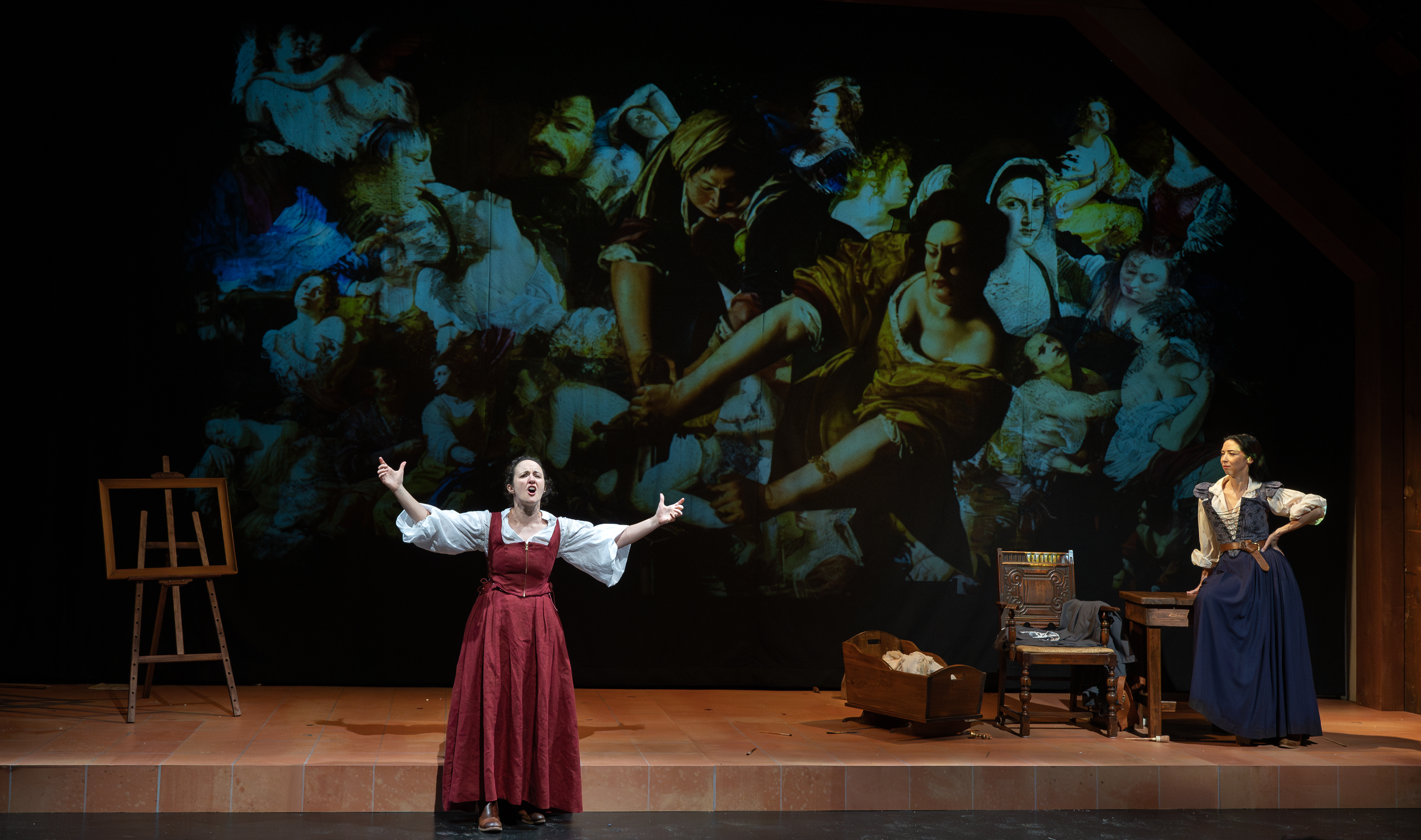 Dress rehearsal photo of The Light and the Dark