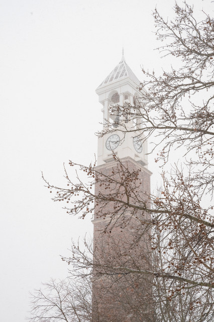 Bell tower at Purdue 