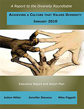 Achieving a Culture that Values Diversity report cover