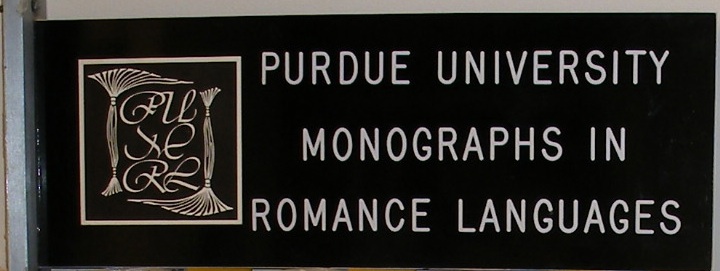Purdue University Monographs in Romance Languages