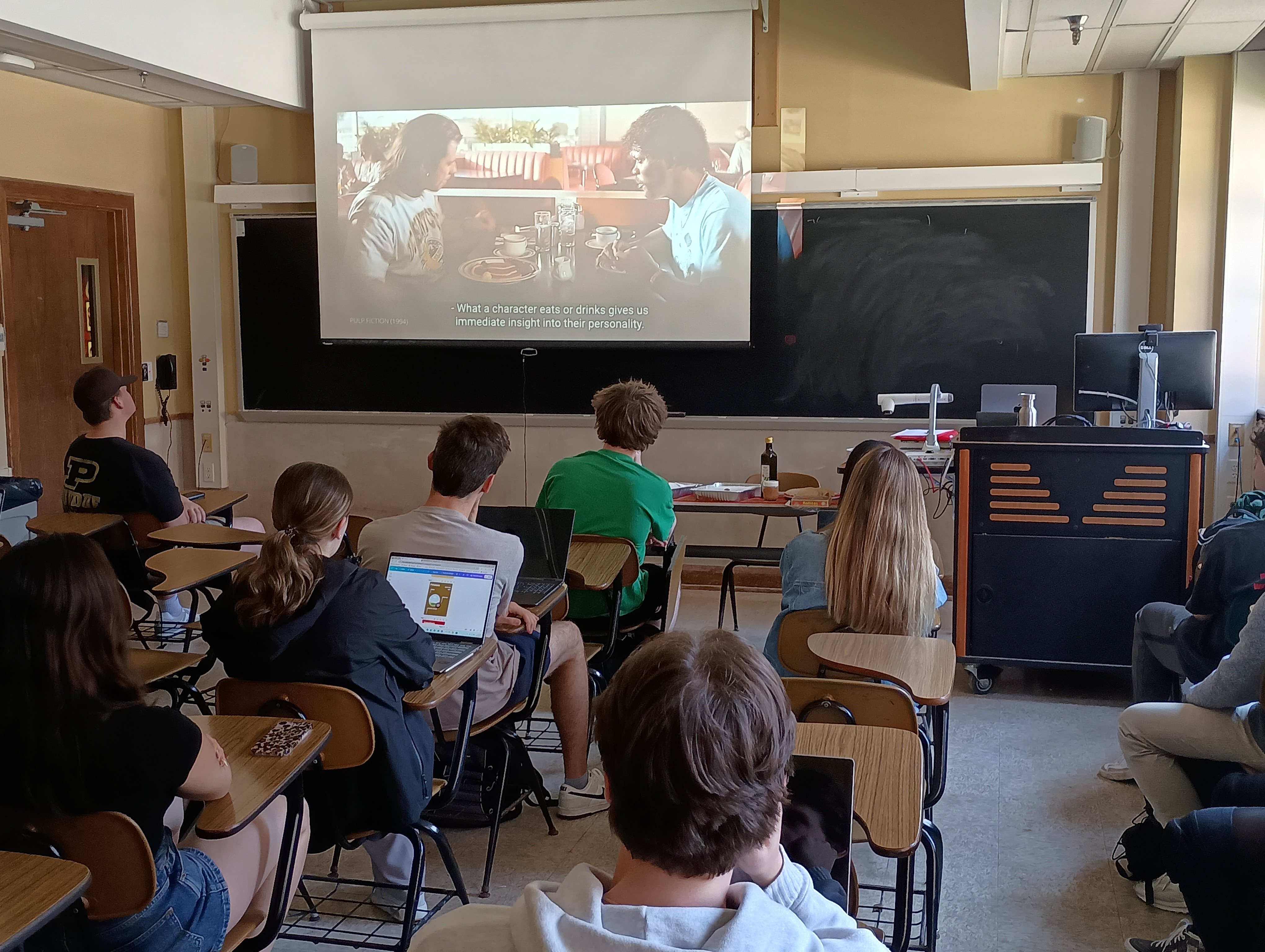 Food In Films Class Activity