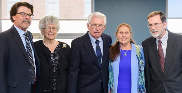 Photo of speakers for the event.