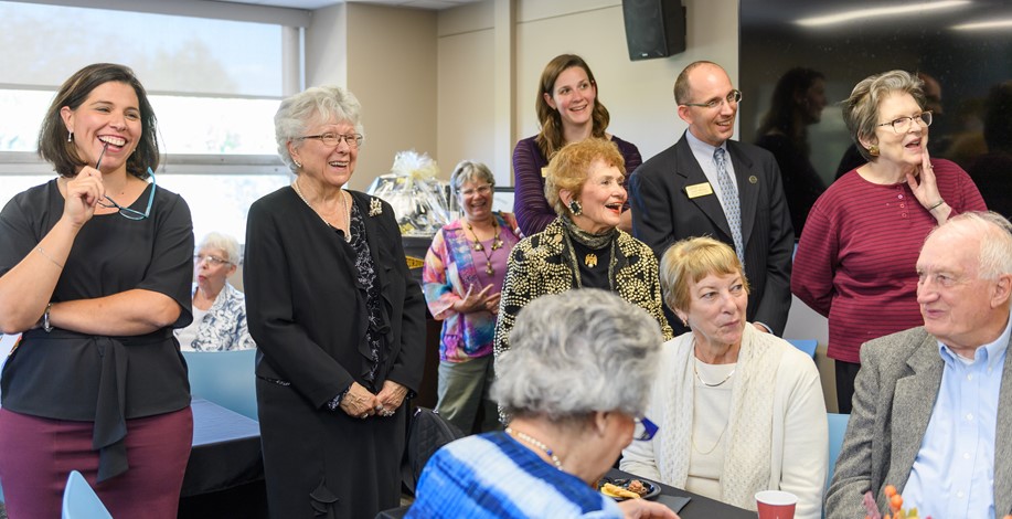 Photo of Sheila Klinker and Jim Davidson.