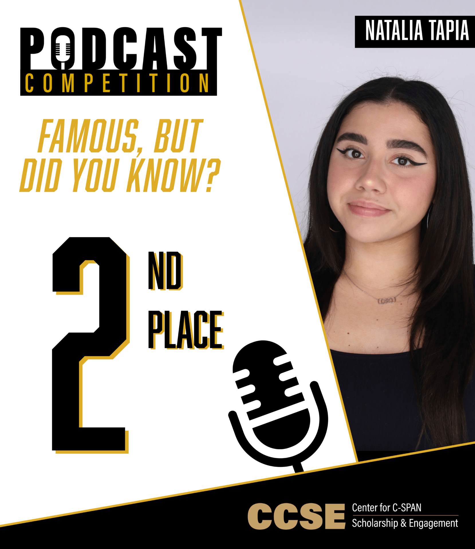 2nd place - Famous, but did you know