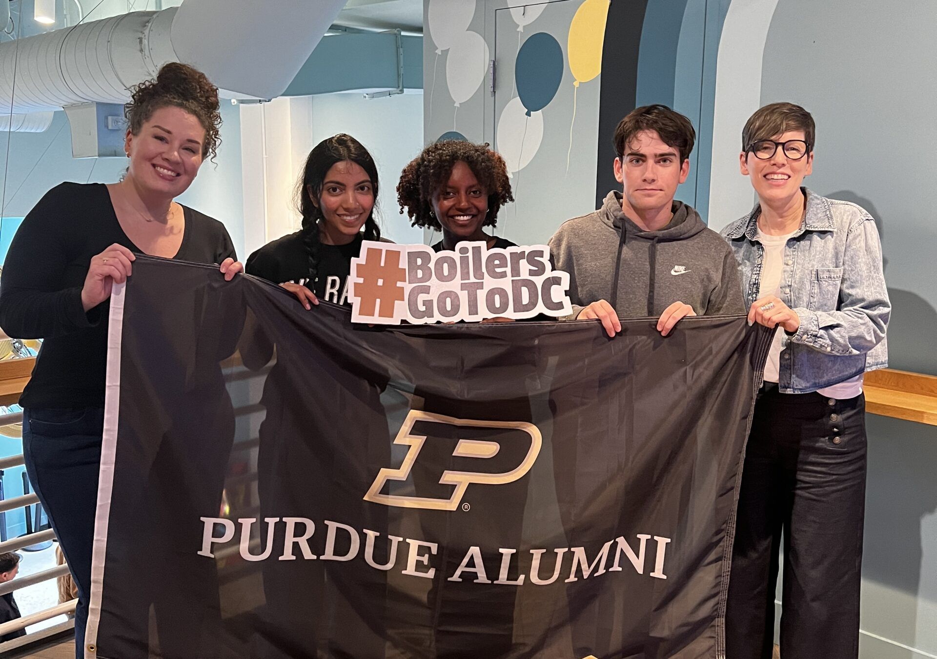 Purdue D.C. Alumni with Boilers Go to D.C. Students