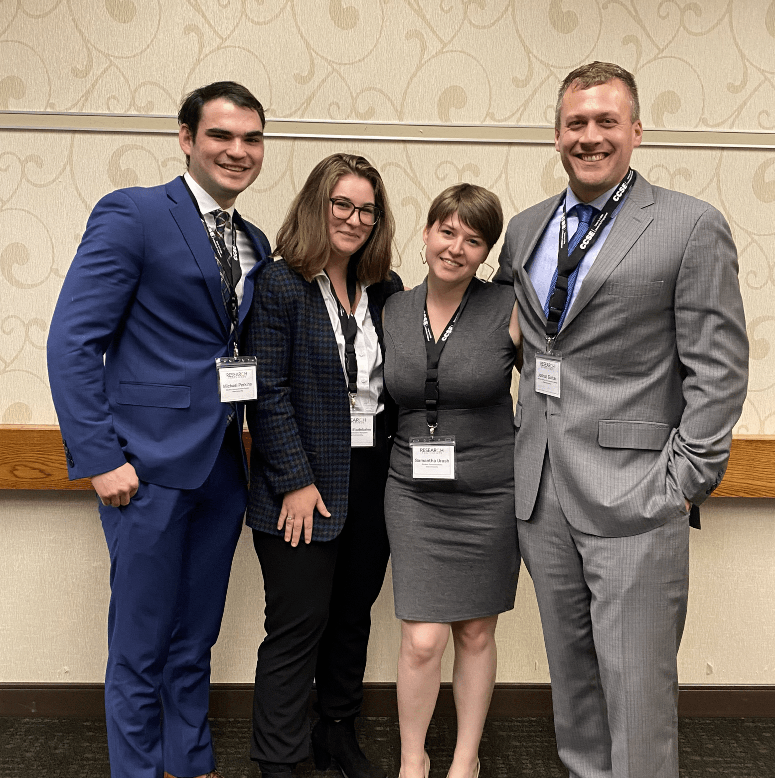 Students at the 2022 CCSE Research Conference