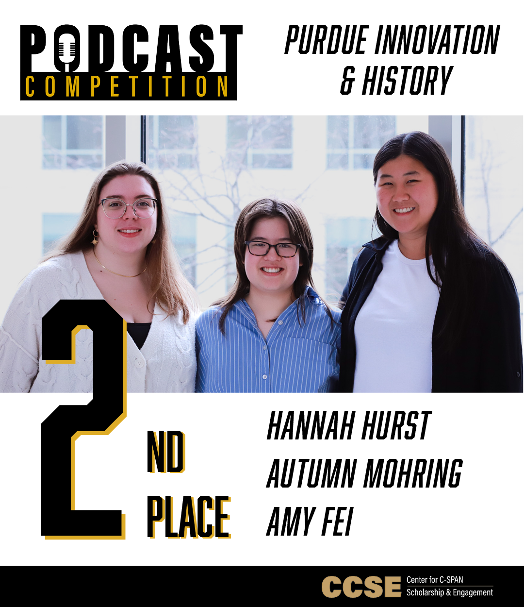 1st place Purdue Innovation and History