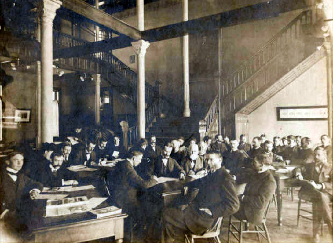 Purdue faculty meeting 1899