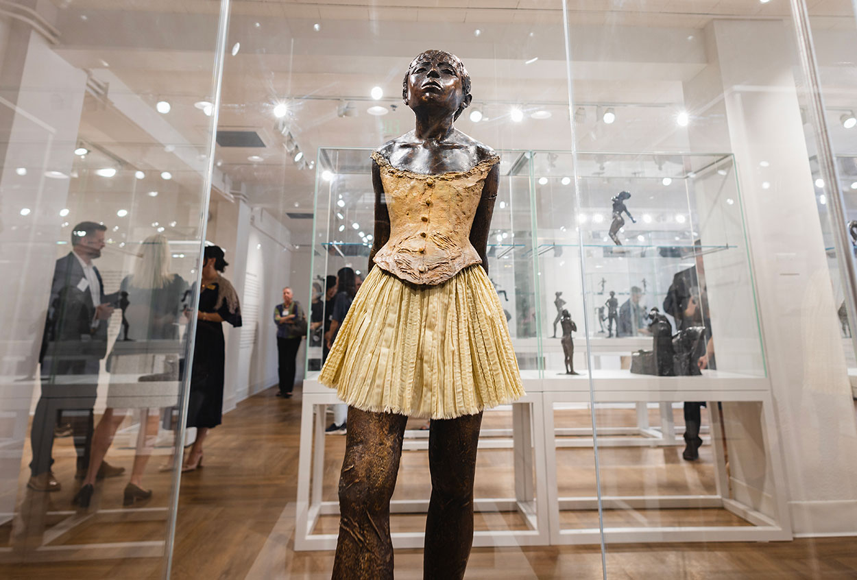 The Little Fourteen-Year-Old Dancer by Edgar Degas.